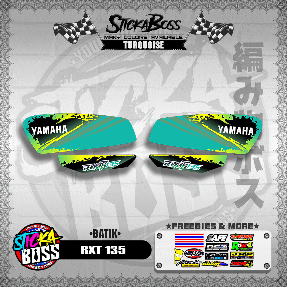 RXT 135 DECALS ( BATIK )【WITH FREEBIES】