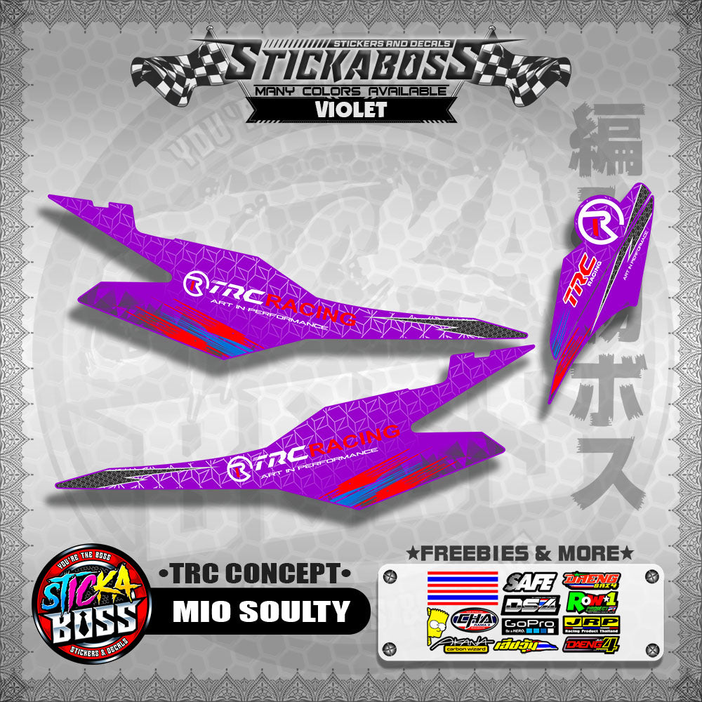 MIO SOULTY STICKER DECALS ( TRC CONCEPT ) 【WITH FREEBIES】