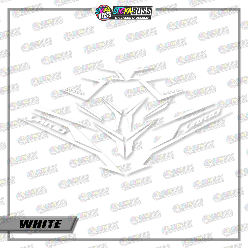 CLICK V3 CUT-OUT DECALS ( 001 VARIO SHARP STRIPPING )【Stickaboss】