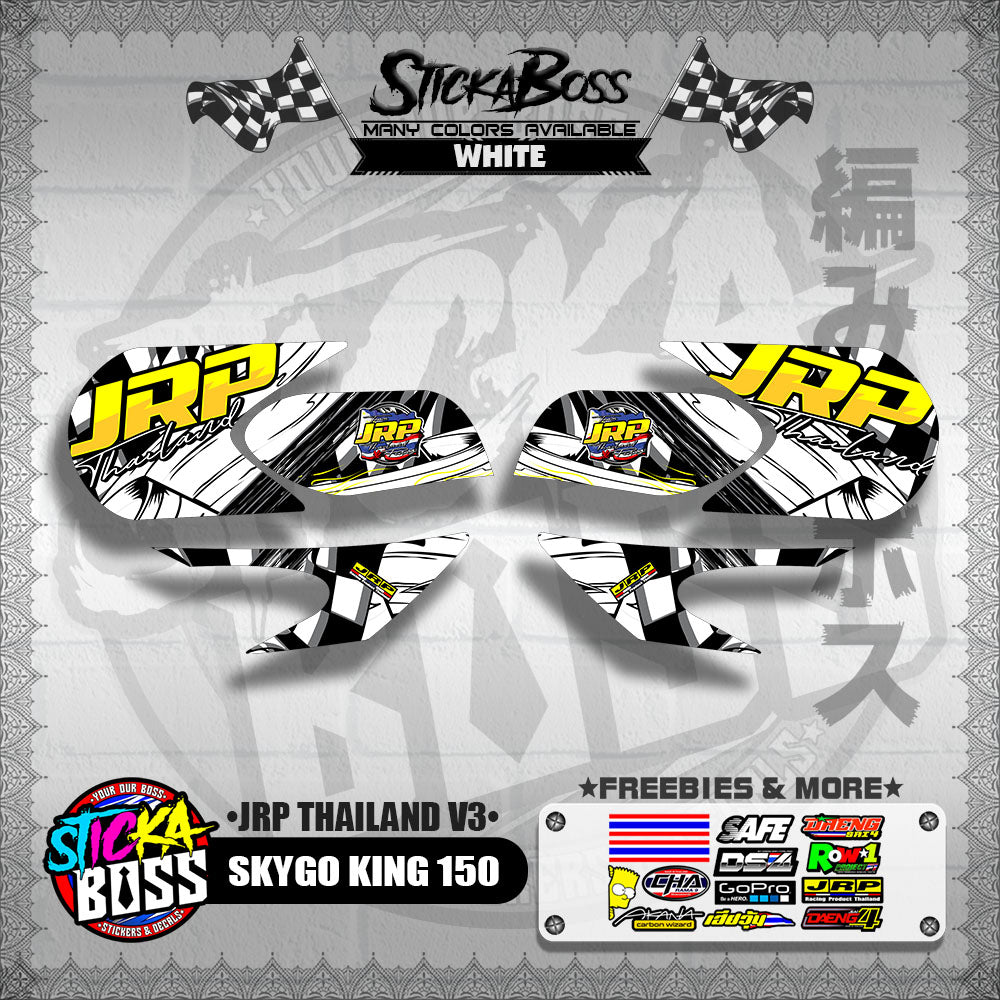 SKYGO KING 150 DECALS ( JRP THAILAND V3 )【WITH FREEBIES】