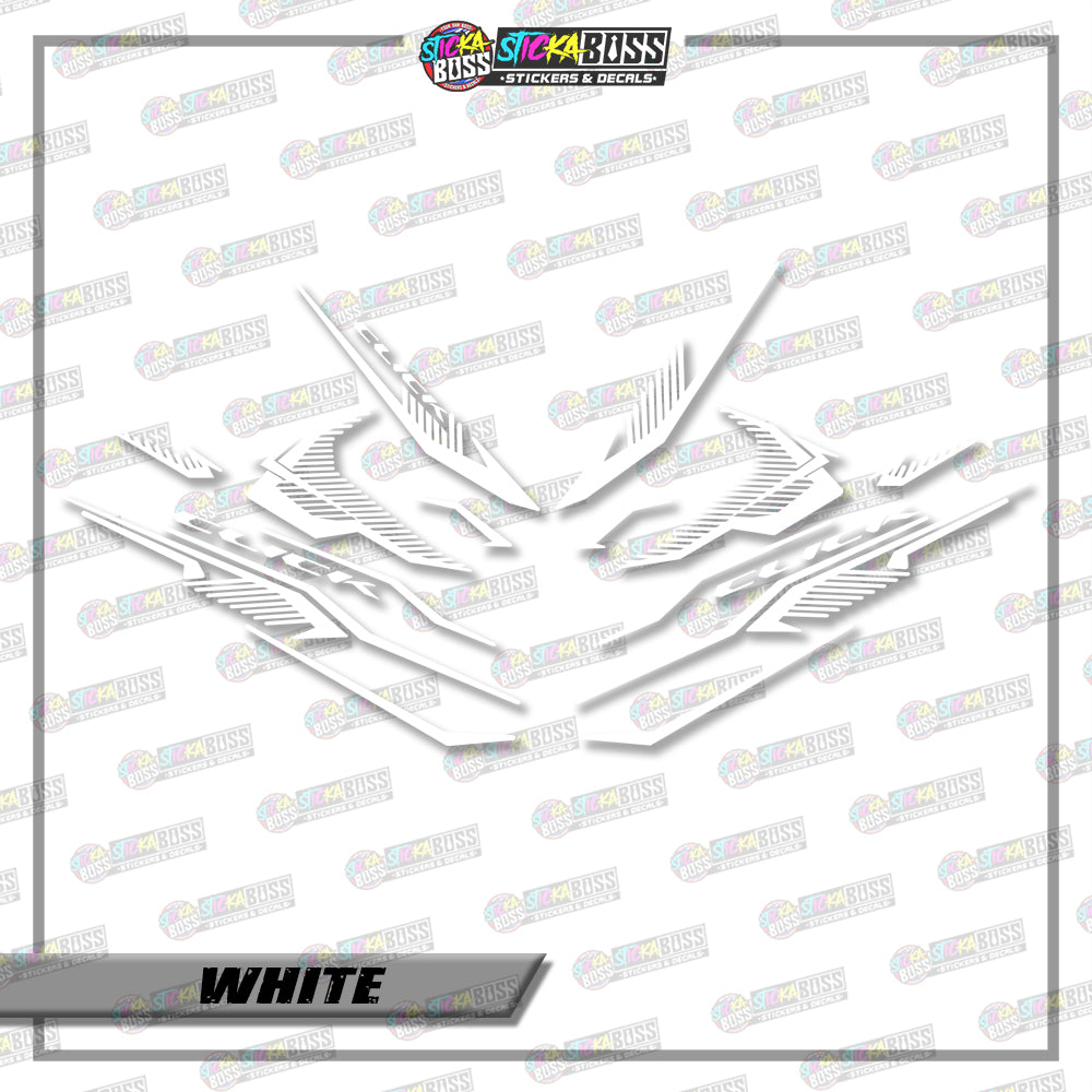 CLICK V3 CUT-OUT DECALS ( 002 CLICK SHARP STRIPPING )【Stickaboss】