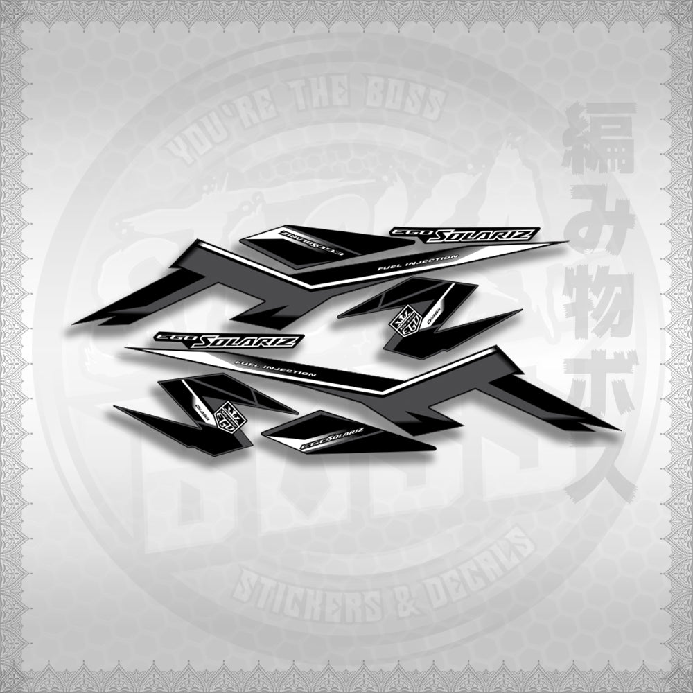 MIO I 125 M3 CYBER EGO SOLARIZ STICKER DECALS By STICKABOSS (SOFIE LAMINATED WATERPROOF)