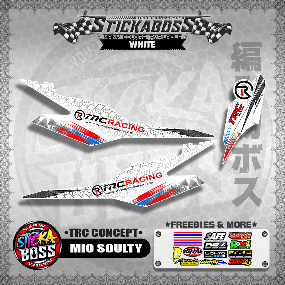 MIO SOULTY STICKER DECALS ( TRC CONCEPT ) 【WITH FREEBIES】
