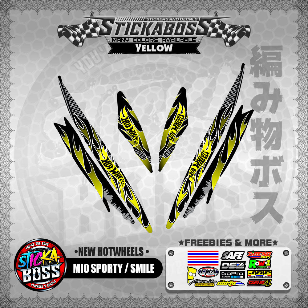 MIO SPORTY / SMILE DECALS ( NEW HOTWHEELS )【WITH FREEBIES】