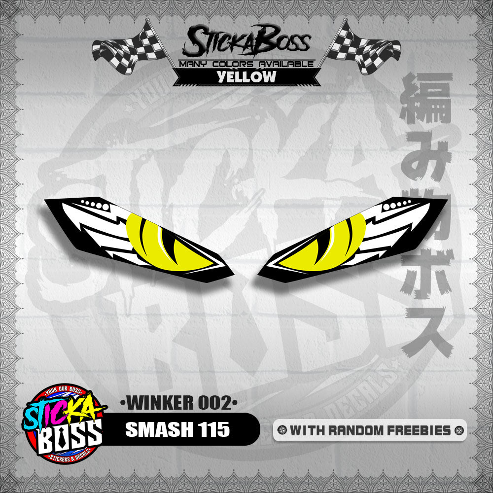 SMASH 115 (WINKER 002) TRANSPARENT【WITH FREEBIES】