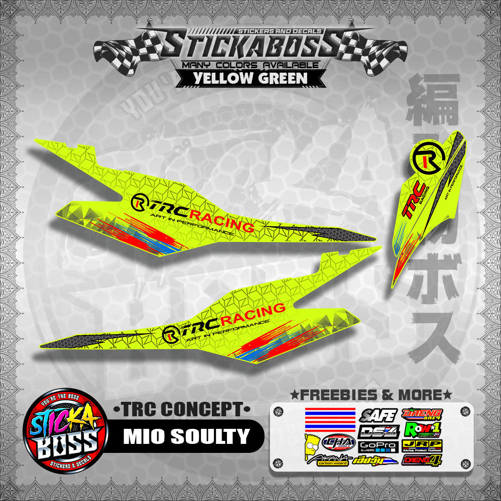 MIO SOULTY STICKER DECALS ( TRC CONCEPT ) 【WITH FREEBIES】