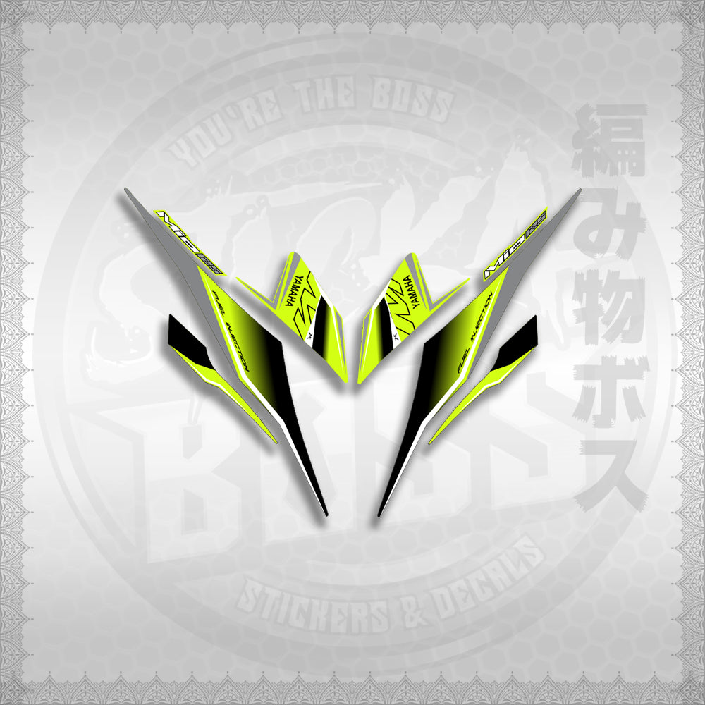 STICKER DECALS for MIO I 125 M3 (MIISTMO) By STICKABOSS (SOFIE LAMINATED WATERPROOF)