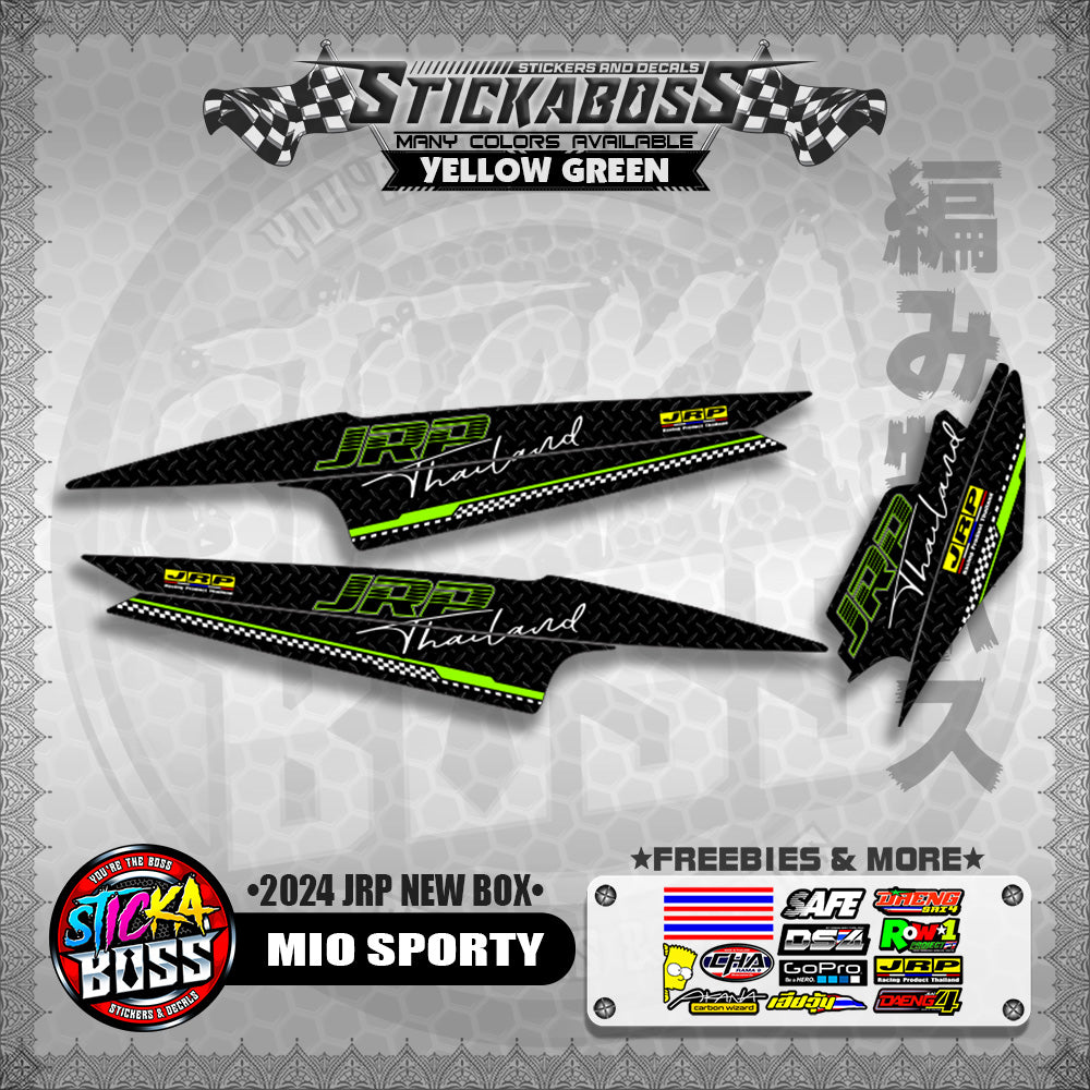 MIO SPORTY STICKER DECALS ( 2024 JRP NEW BOX )【WITH FREEBIES】