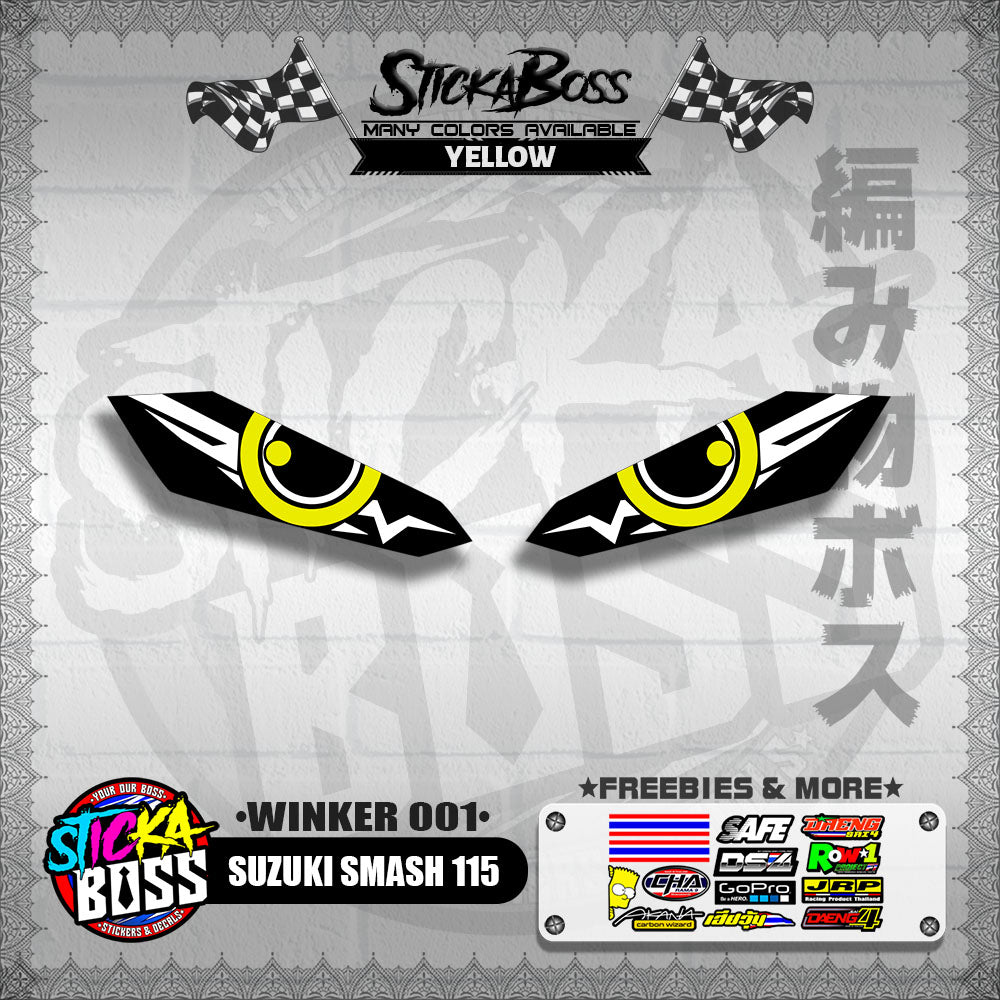 SMASH 115 (WINKER 001) TRANSPARENT【WITH FREEBIES】