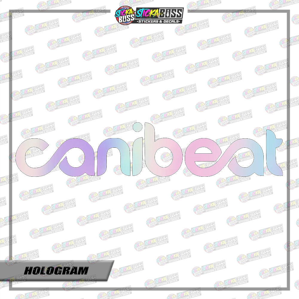 CANIBEAT ( VINYL CUT-OUT STICKER DECALS )【Stickaboss】