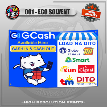 TARPAULIN BILLS PAYMENT, CASH IN - CASH OUT, ETC. |  TARPAULIN HIGH RESOLUTION PRINT【STICKABOSS】