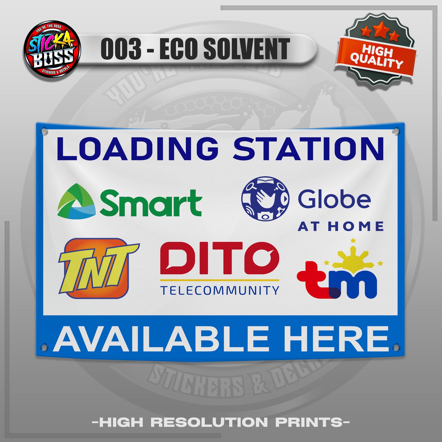 TARPAULIN BILLS PAYMENT, CASH IN - CASH OUT, ETC. |  TARPAULIN HIGH RESOLUTION PRINT【STICKABOSS】