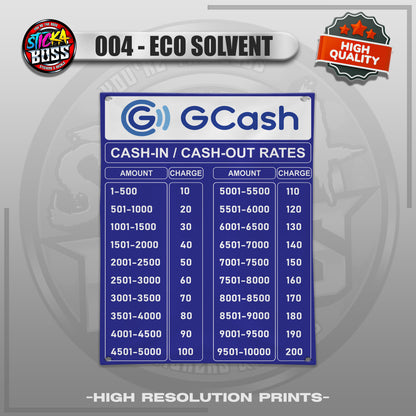 TARPAULIN CASH IN - CASH OUT RATES |  TARPAULIN HIGH RESOLUTION PRINT【STICKABOSS】