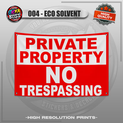 TARPAULIN SIGNAGES | NO PARKING, NO ENTRY, ETC. |  TARPAULIN HIGH RESOLUTION UV PRINT【STICKABOSS】