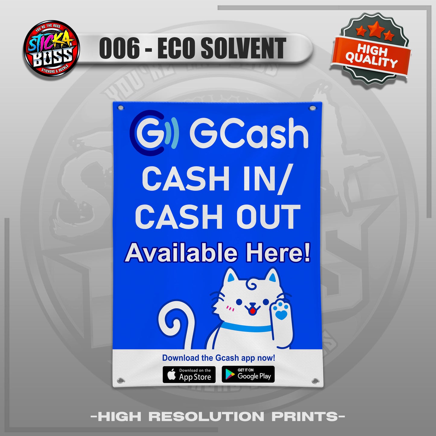 TARPAULIN BILLS PAYMENT, CASH IN - CASH OUT, ETC. |  TARPAULIN HIGH RESOLUTION PRINT【STICKABOSS】
