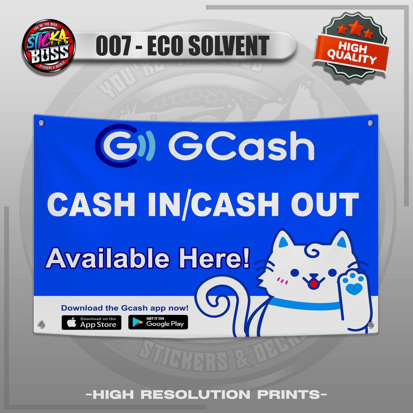 TARPAULIN BILLS PAYMENT, CASH IN - CASH OUT, ETC. |  TARPAULIN HIGH RESOLUTION PRINT【STICKABOSS】