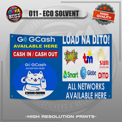 TARPAULIN BILLS PAYMENT, CASH IN - CASH OUT, ETC. |  TARPAULIN HIGH RESOLUTION PRINT【STICKABOSS】