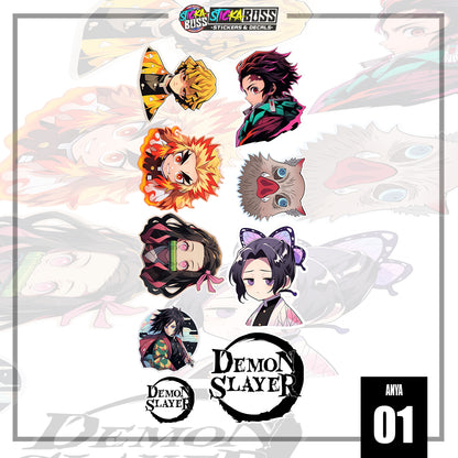 DEMONSLAYER | STICKER SET (  ANIME VINYL STICKER DECALS )【Stickaboss】