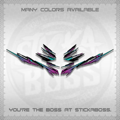 RAIDER 150 FI SATRIA DECALS (MINIMALIST 0016 DESIGN)STICKER DECALS By STICKABOSS
