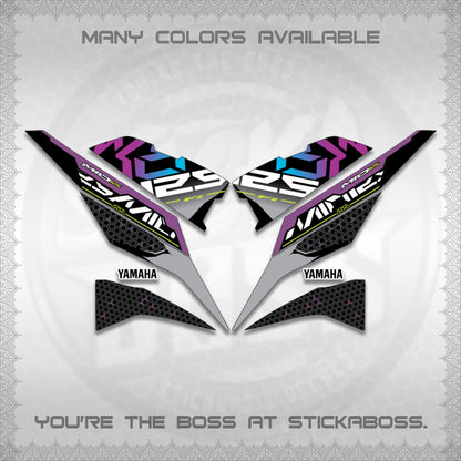 MIO I 125 M3 INDO-MALAY DECALS (DI ACARA DESIGN)STICKER DECALS By STICKABOSS