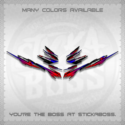RAIDER 150 FI SATRIA DECALS (MINIMALIST 0016 DESIGN)STICKER DECALS By STICKABOSS