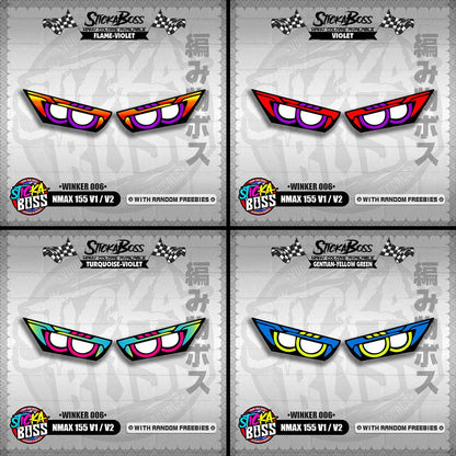 NMAX 155 V1 / V2 (WINKER 006) TRANSPARENT【WITH FREEBIES】