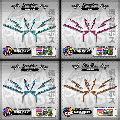AEROX 155 V2 ( NVX VIETNAM 2022 DECALS )【WITH FREEBIES】