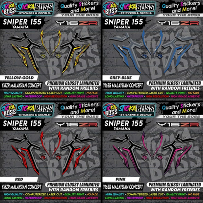 SNIPER 155 STOCK DECALS 【 Y16ZR MALAYSIAN CONCEPT 】