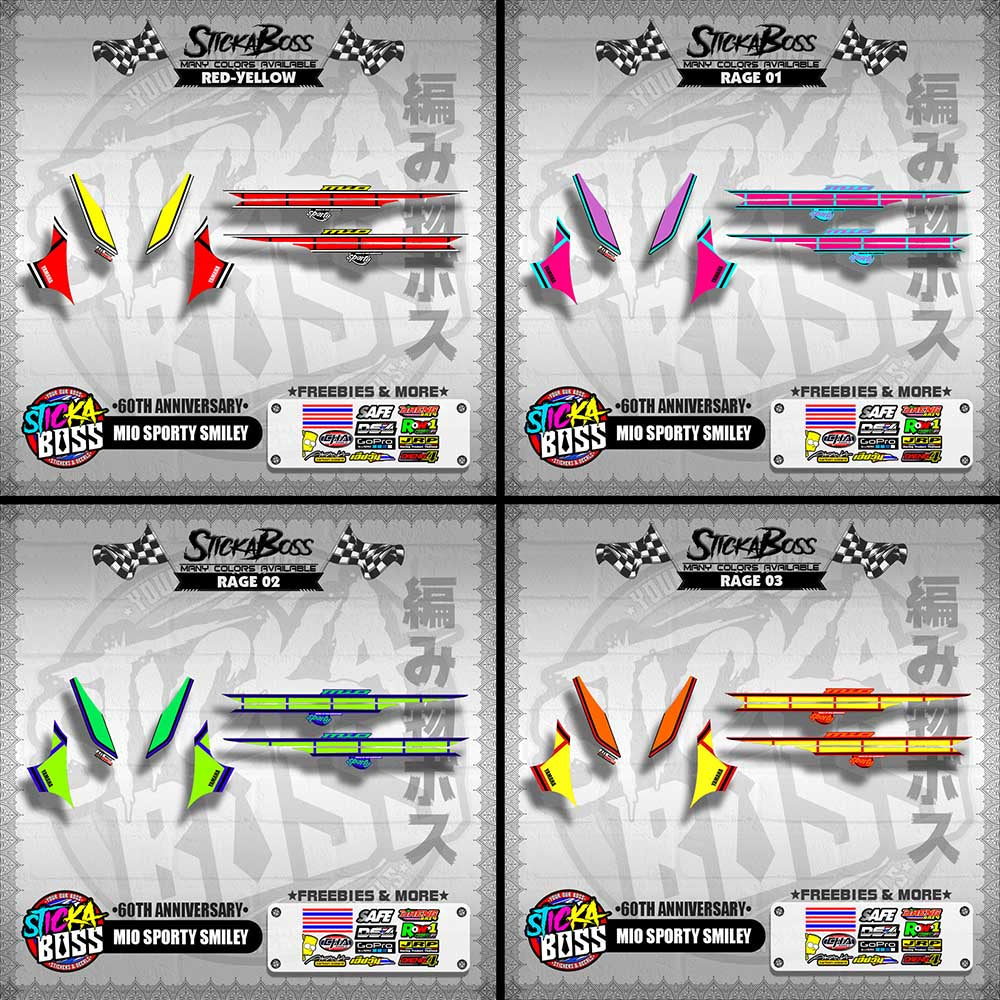 MIO SPORTY SMILEY ( 60TH ANNIVERSARY )【WITH FREEBIES】