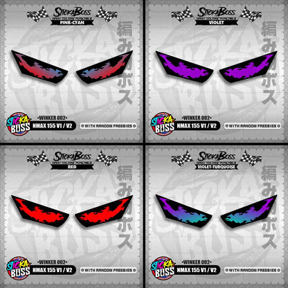 NMAX 155 V1 / V2 (WINKER 002) TRANSPARENT【WITH FREEBIES】