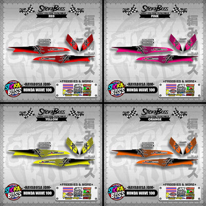 HONDA WAVE 100 ( HAYABUSA JDM )【WITH FREEBIES】