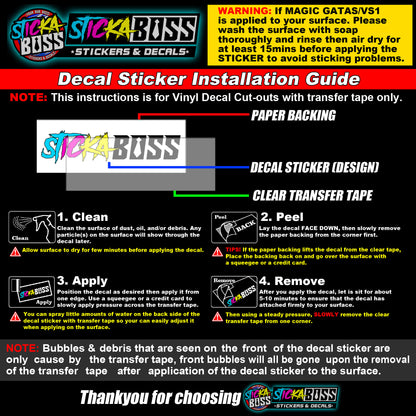 TUAD THAI TALISMAN (VINYL CUT-OUT STICKER DECALS )【Stickaboss】