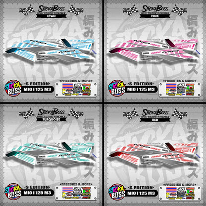 MIO i 125 M3 DECALS ( S EDITION )【WITH FREEBIES】
