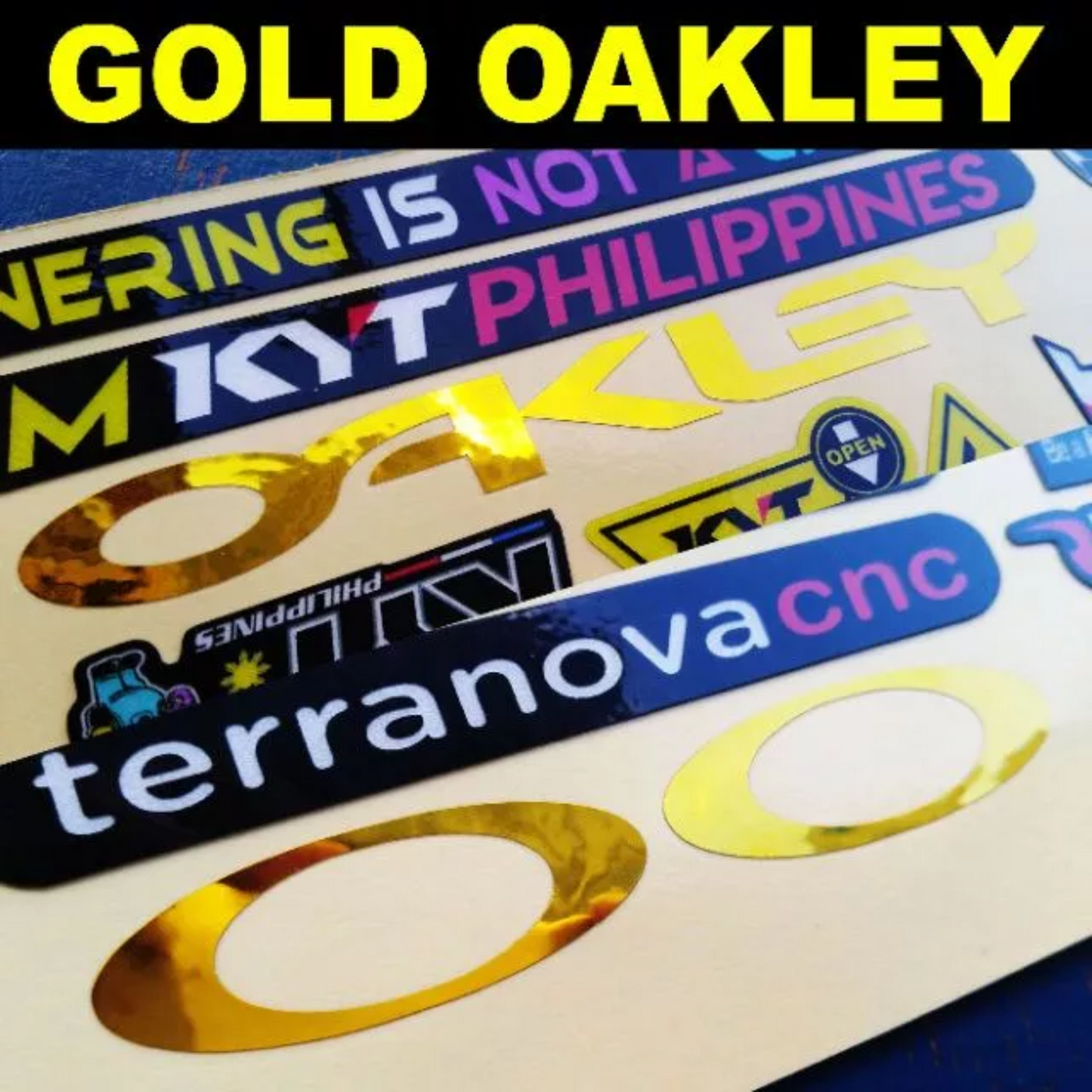 [ BUNDLE SET ] REFLECTORIZED VISOR STICKERS [ THICKER QUALITY / HD PRINTOUT / MACHINE CUT ]