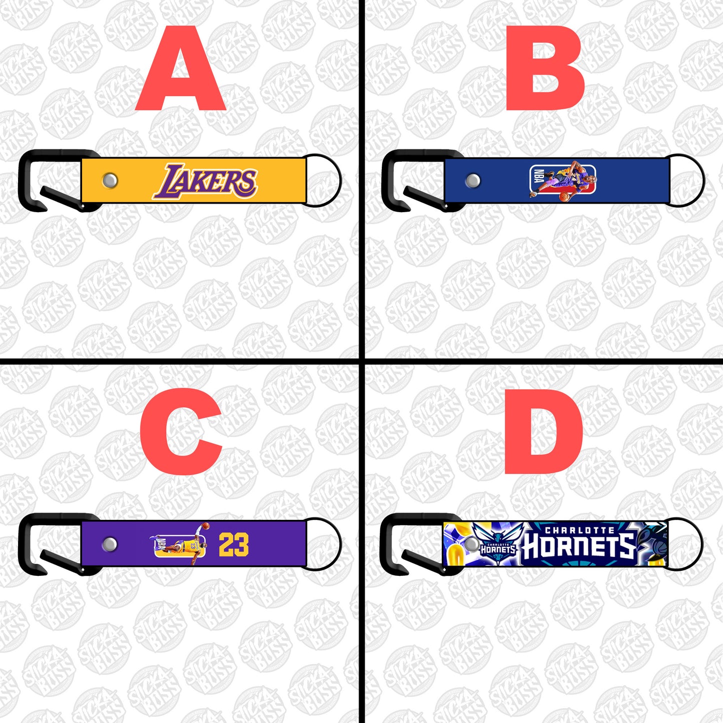 BASKETBALL KEYCHAIN / KEYHOLDER / KEYLACE