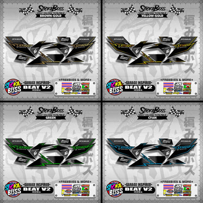 BEAT V2 DECALS ( GARAGE INSPIRED )【WITH FREEBIES】