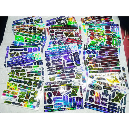 【HOLOGRAM】HELMET VISOR STICKERS【HOLOGRAPHIC】