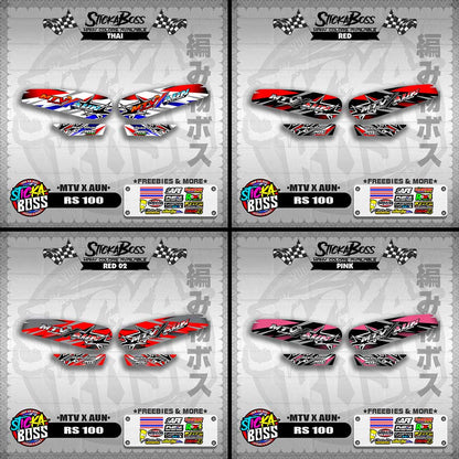 RS 100 DECALS ( MTV X AUN )【WITH FREEBIES】