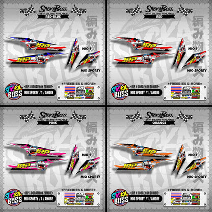 MIO SPORTY / 1 / AMORE DECALS ( JRP X DORAEMON ZOMBIE )【WITH FREEBIES】