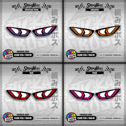 CLICK 125i / 150i V2 (WINKER 008) TRANSPARENT【WITH FREEBIES】