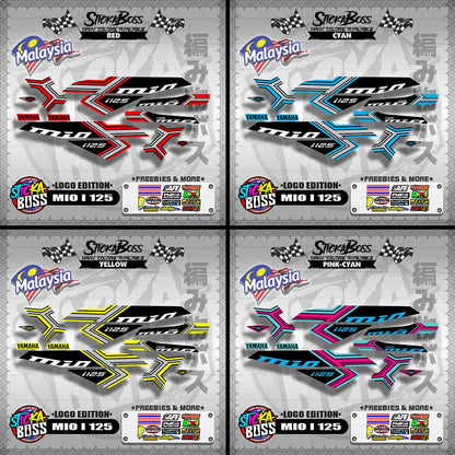 MIO I 125 MALAYSIAN DECALS ( LOGO EDITION )【WITH FREEBIES】
