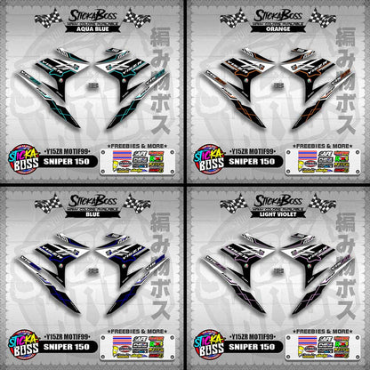 SNIPER 150 DECALS ( Y15ZR MOTIF99 )【WITH FREEBIES】