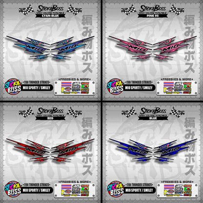 MIO SPORTY / SMILEY DECALS ( 110i THUNDER STRIKES )【WITH FREEBIES】
