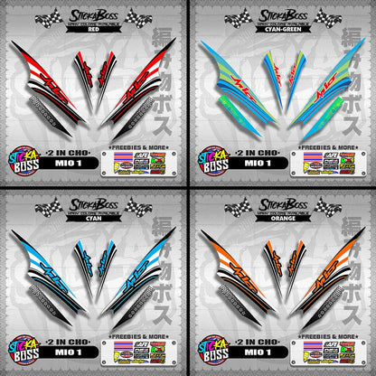 MIO 1 DECALS ( 2 IN CHO )【WITH FREEBIES】