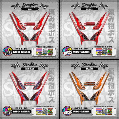 MIO GEAR DECALS ( MTF 16 )【WITH FREEBIES】