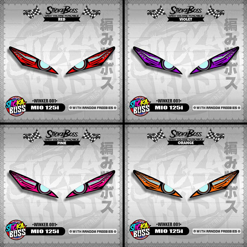 MIO I 125i (WINKER 001) TRANSPARENT【WITH FREEBIES】