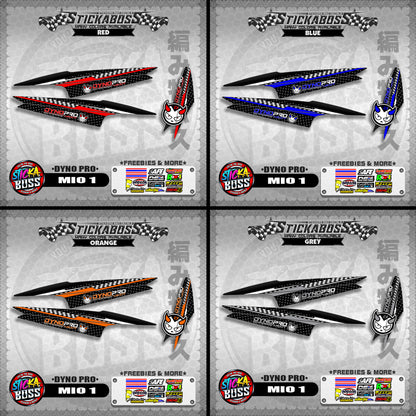 MIO 1 STICKER DECALS ( DYNO PRO )【WITH FREEBIES】