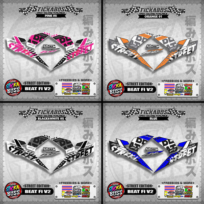 BEAT Fi V2 STOCK DECALS ( STREET EDITION )【WITH FREEBIES】