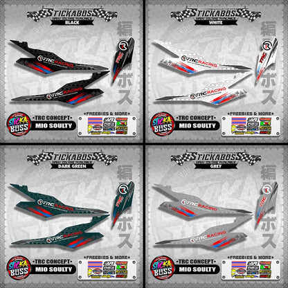 MIO SOULTY STICKER DECALS ( TRC CONCEPT ) 【WITH FREEBIES】