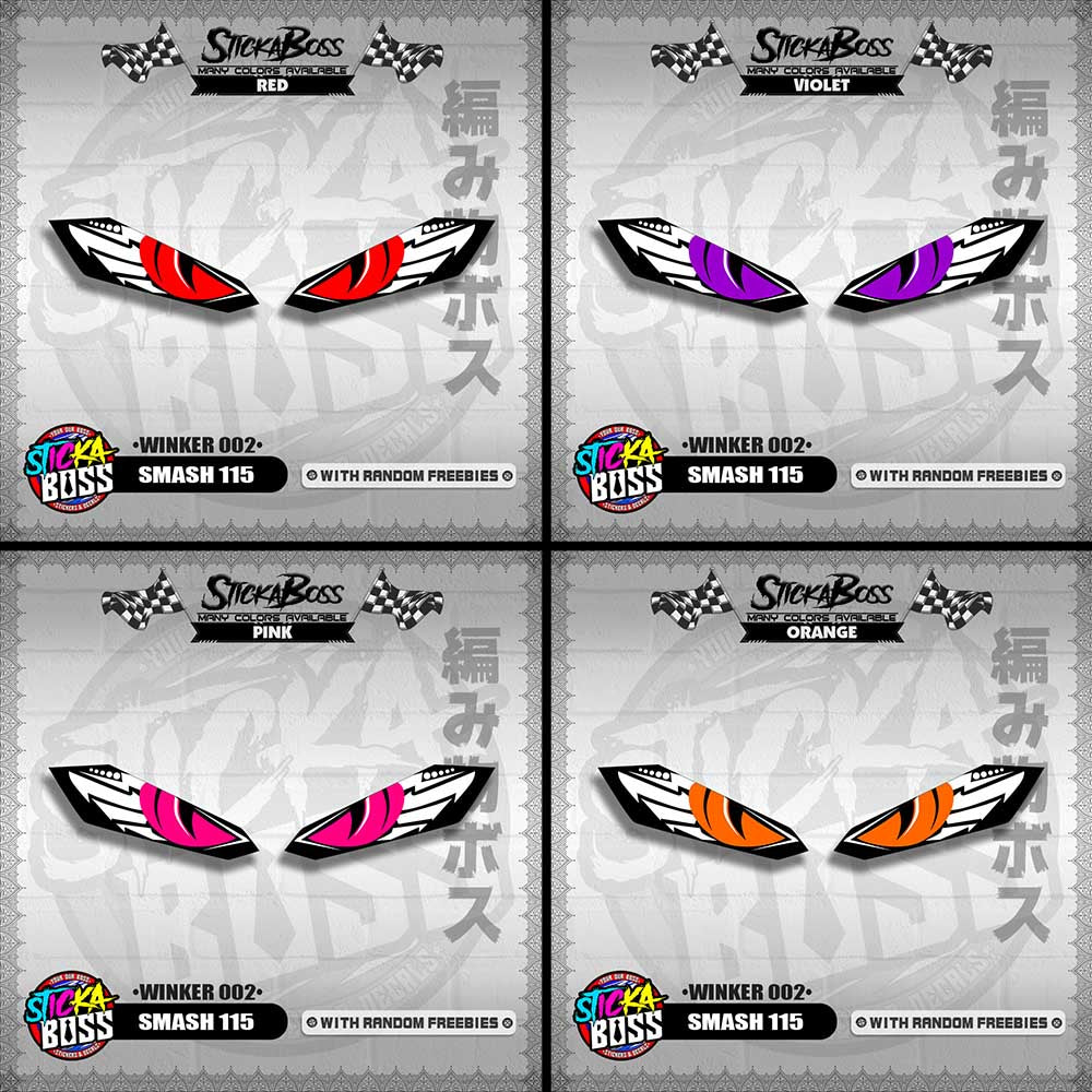 SMASH 115 (WINKER 002) TRANSPARENT【WITH FREEBIES】